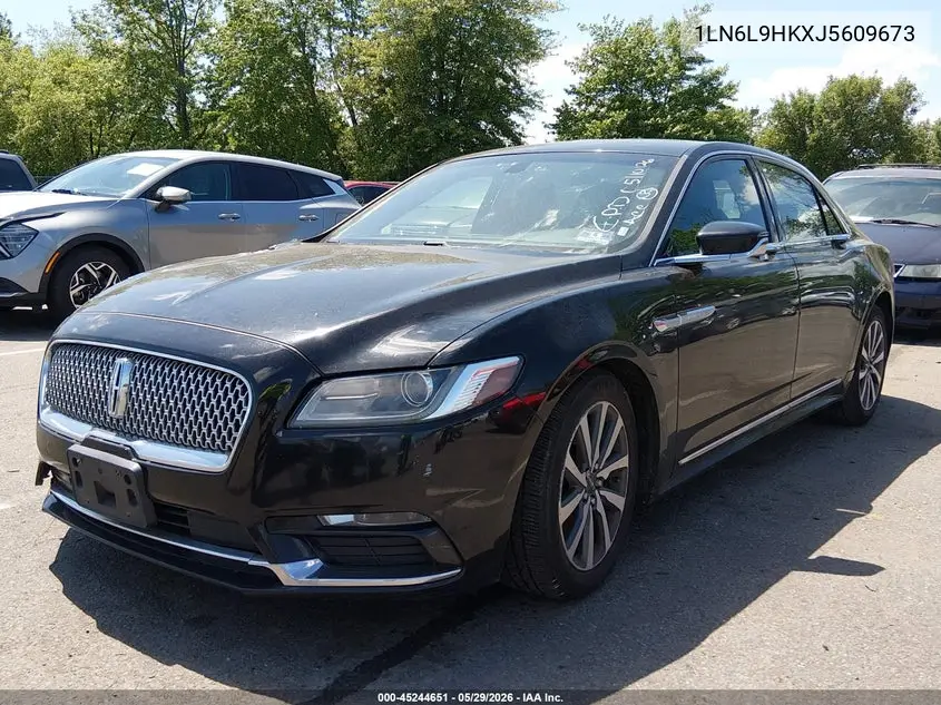 2018 Lincoln Continental Livery VIN: 1LN6L9HKXJ5609673 Lot: 45244651