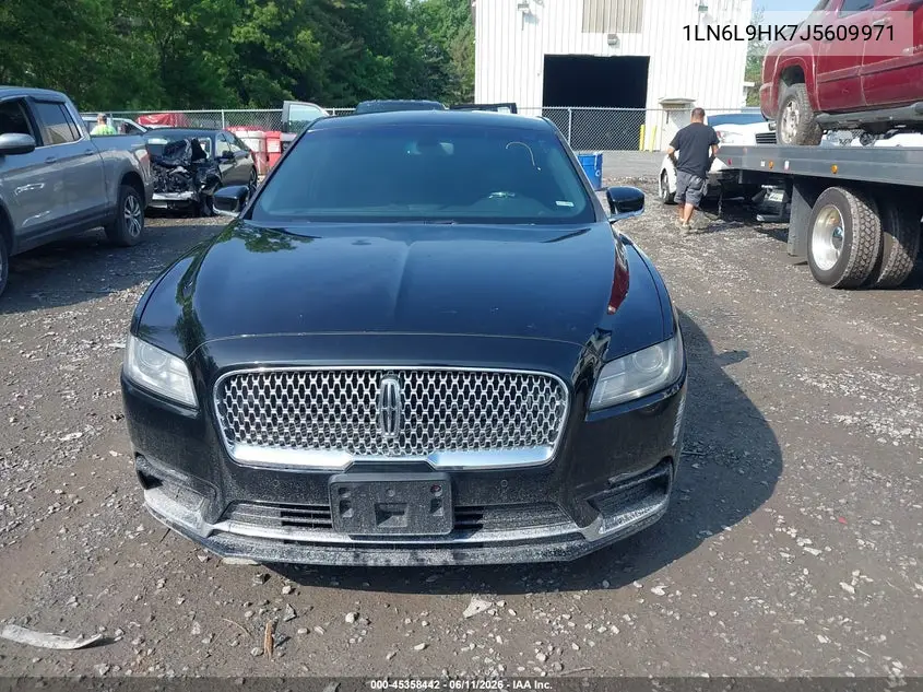 2018 Lincoln Continental Livery VIN: 1LN6L9HK7J5609971 Lot: 45358442