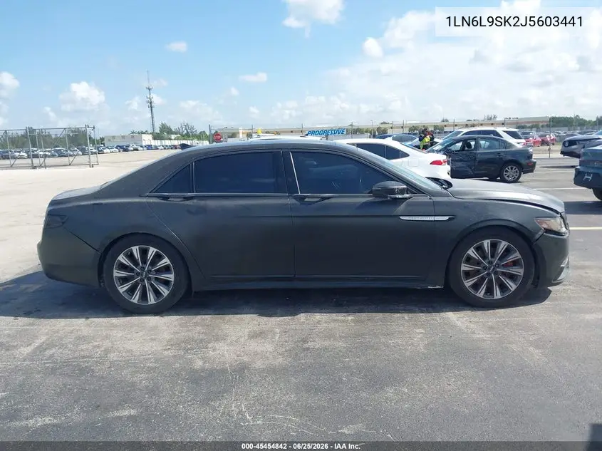2018 Lincoln Continental Select VIN: 1LN6L9SK2J5603441 Lot: 45454842