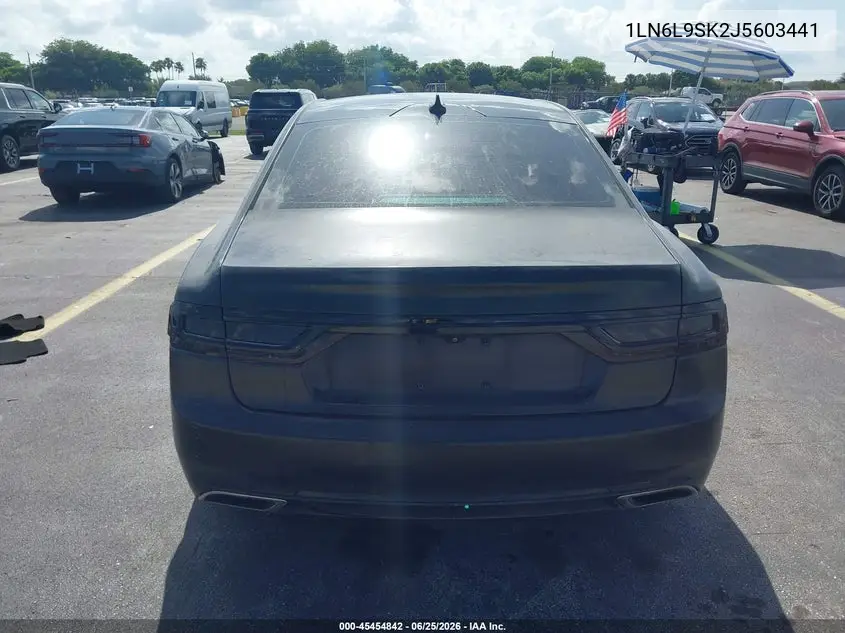 2018 Lincoln Continental Select VIN: 1LN6L9SK2J5603441 Lot: 45454842