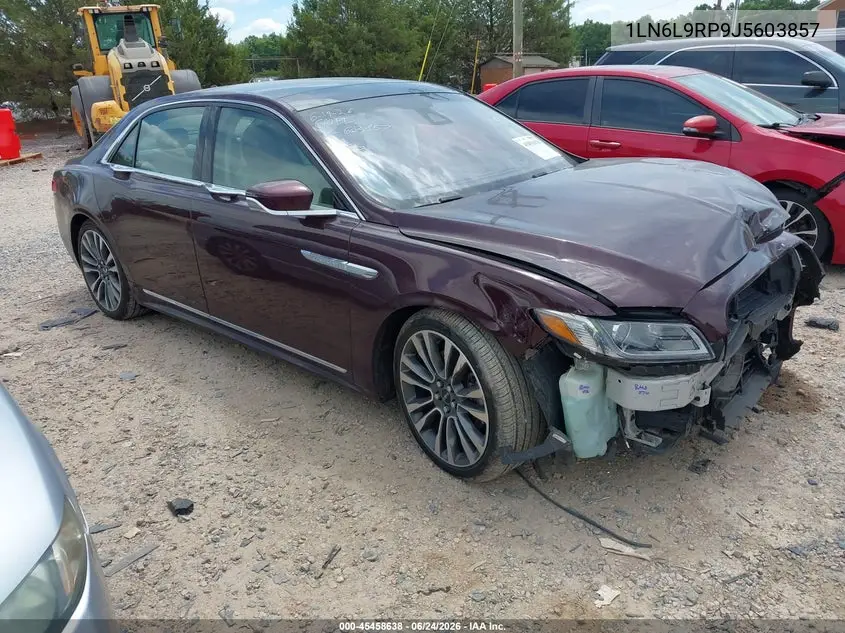 2018 Lincoln Continental Reserve VIN: 1LN6L9RP9J5603857 Lot: 45458638