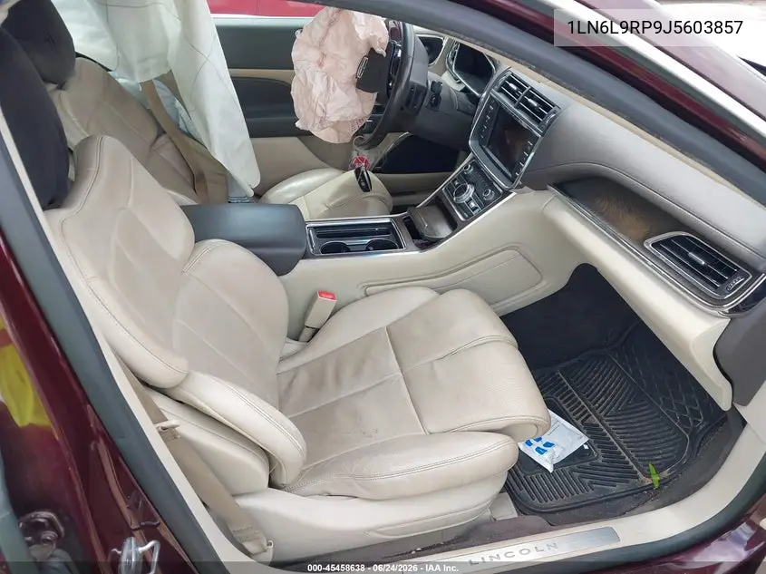2018 Lincoln Continental Reserve VIN: 1LN6L9RP9J5603857 Lot: 45458638