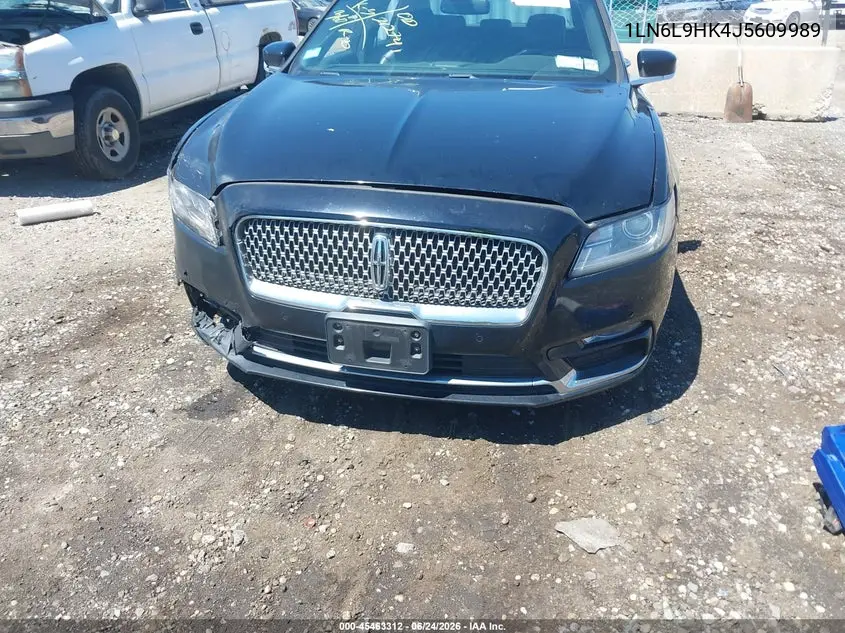 2018 Lincoln Continental Livery VIN: 1LN6L9HK4J5609989 Lot: 45463312