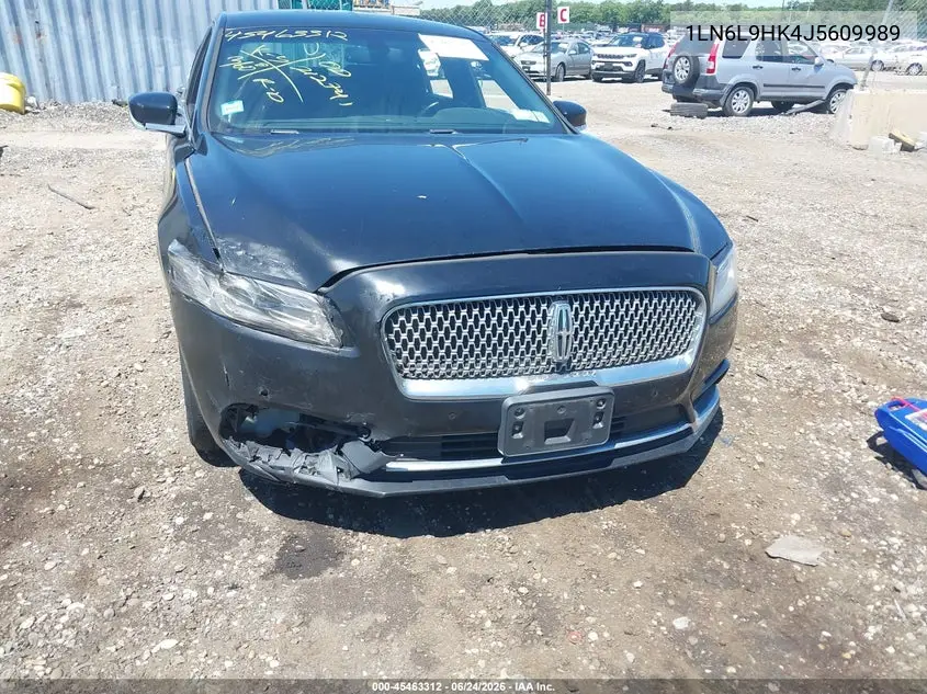 2018 Lincoln Continental Livery VIN: 1LN6L9HK4J5609989 Lot: 45463312