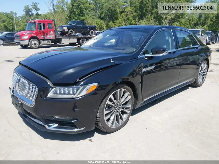 2020 Lincoln Continental Reserve VIN: 1LN6L9RP3L5602304 Lot: 45084330