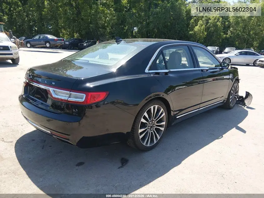 2020 Lincoln Continental Reserve VIN: 1LN6L9RP3L5602304 Lot: 45084330