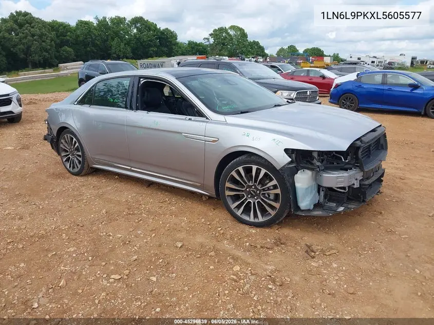 2020 Lincoln Continental Standard VIN: 1LN6L9PKXL5605577 Lot: 45296639