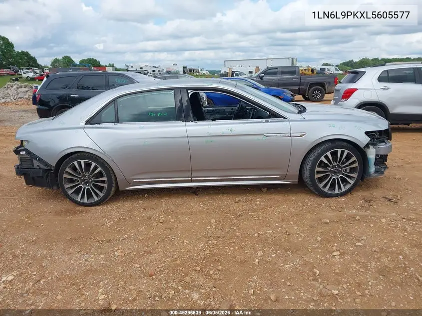 2020 Lincoln Continental Standard VIN: 1LN6L9PKXL5605577 Lot: 45296639