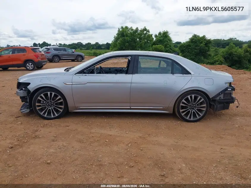 2020 Lincoln Continental Standard VIN: 1LN6L9PKXL5605577 Lot: 45296639