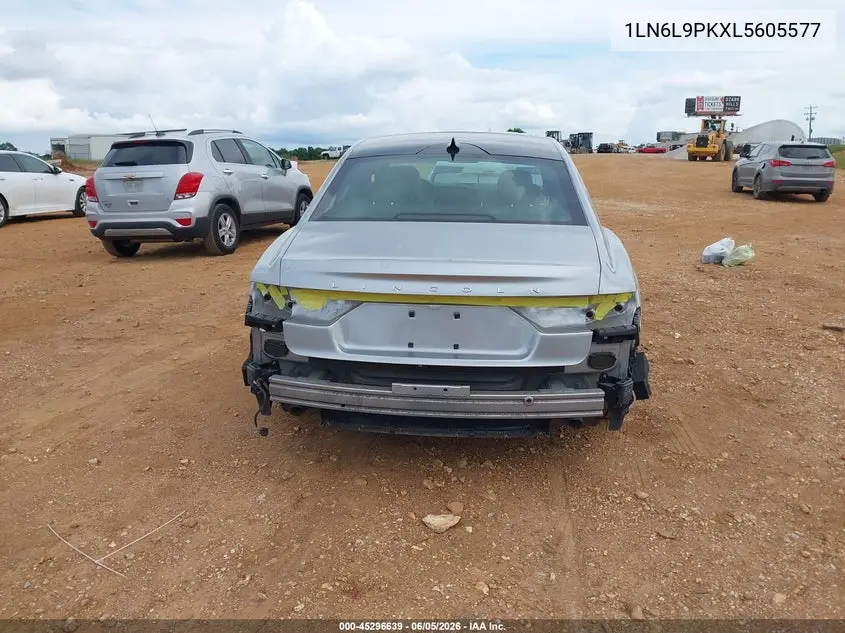 2020 Lincoln Continental Standard VIN: 1LN6L9PKXL5605577 Lot: 45296639