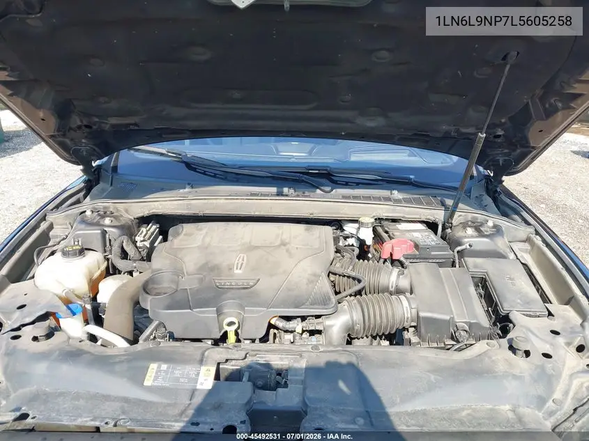 2020 Lincoln Continental Reserve VIN: 1LN6L9NP7L5605258 Lot: 45492531