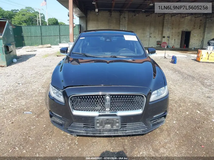 2020 Lincoln Continental Reserve VIN: 1LN6L9NP7L5605258 Lot: 45492531