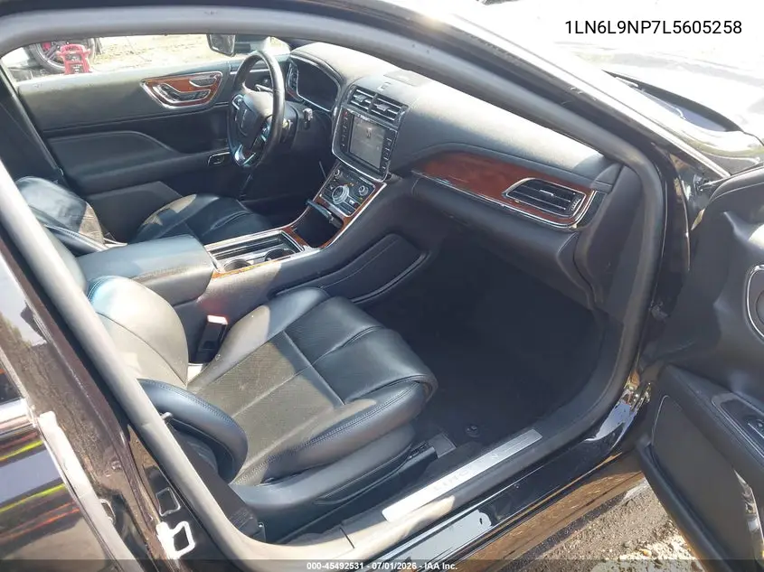 2020 Lincoln Continental Reserve VIN: 1LN6L9NP7L5605258 Lot: 45492531