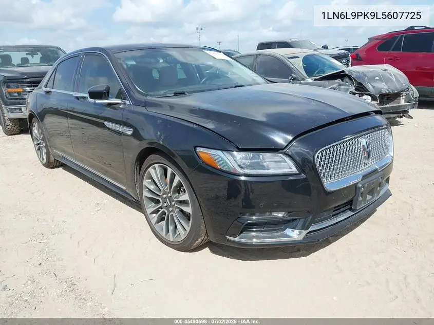 2020 Lincoln Continental Standard VIN: 1LN6L9PK9L5607725 Lot: 45493598
