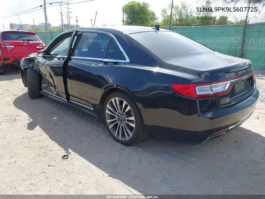 2020 Lincoln Continental Standard VIN: 1LN6L9PK9L5607725 Lot: 45493598