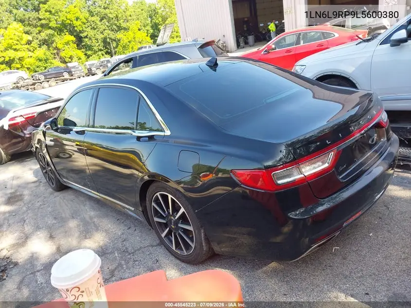 2020 Lincoln Continental Reserve VIN: 1LN6L9RP9L5600380 Lot: 45545223