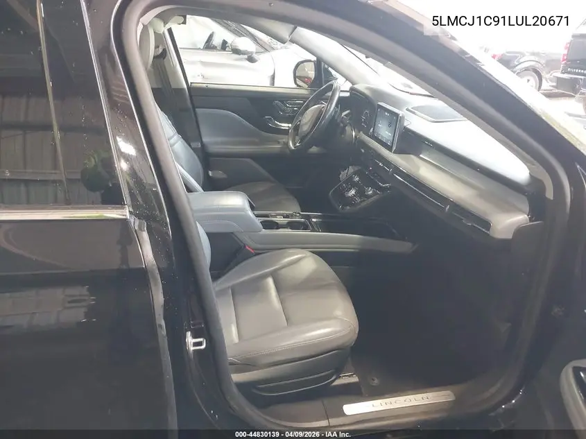 2020 Lincoln Corsair Standard VIN: 5LMCJ1C91LUL20671 Lot: 44830139