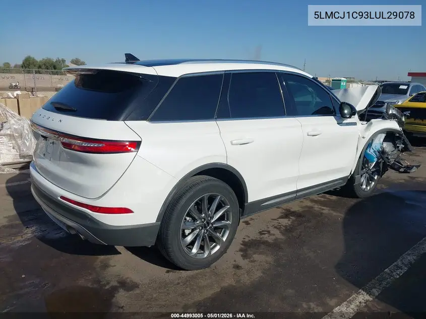 2020 Lincoln Corsair Standard VIN: 5LMCJ1C93LUL29078 Lot: 44993005