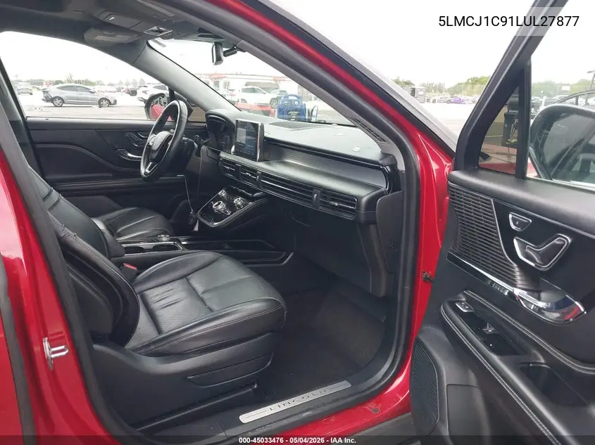 2020 Lincoln Corsair Standard VIN: 5LMCJ1C91LUL27877 Lot: 45033476