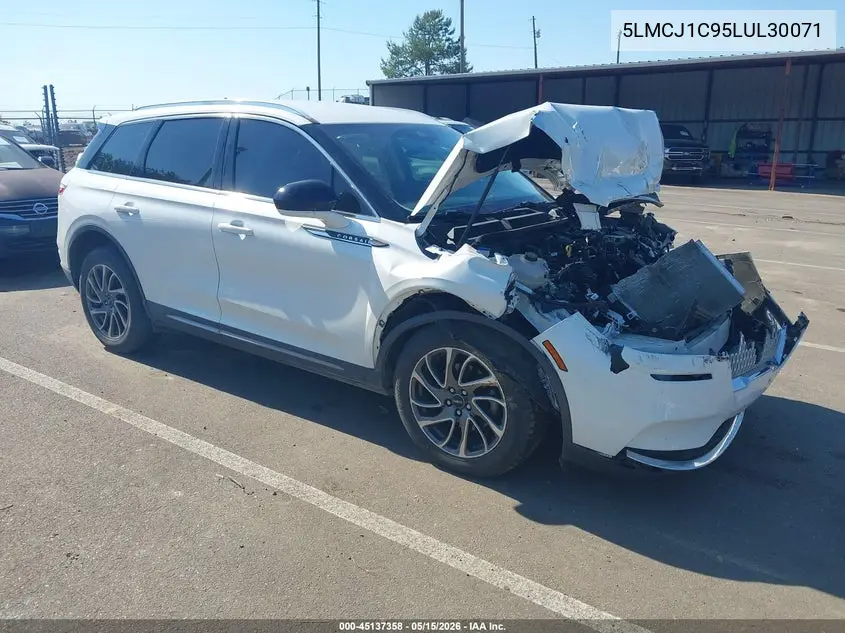 2020 Lincoln Corsair Standard VIN: 5LMCJ1C95LUL30071 Lot: 45137358