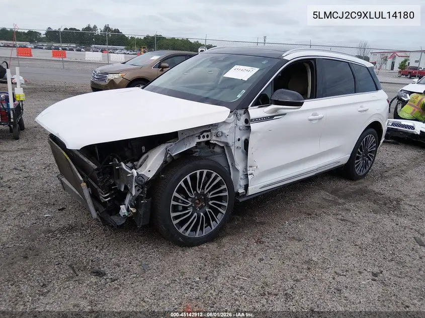 2020 Lincoln Corsair Reserve VIN: 5LMCJ2C9XLUL14180 Lot: 45142912