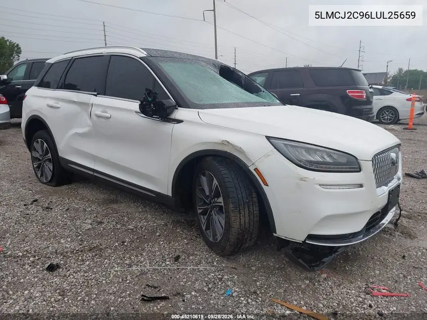 2020 Lincoln Corsair Reserve VIN: 5LMCJ2C96LUL25659 Lot: 45210619
