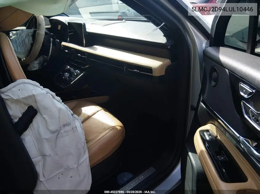 2020 Lincoln Corsair Reserve VIN: 5LMCJ2D94LUL10446 Lot: 45227890