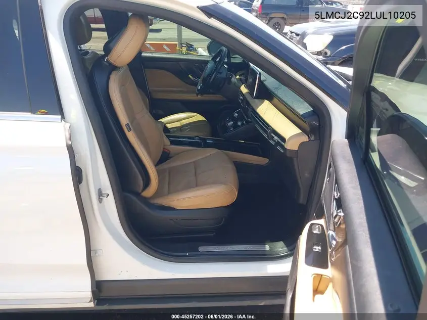 2020 Lincoln Corsair Reserve VIN: 5LMCJ2C92LUL10205 Lot: 45257202