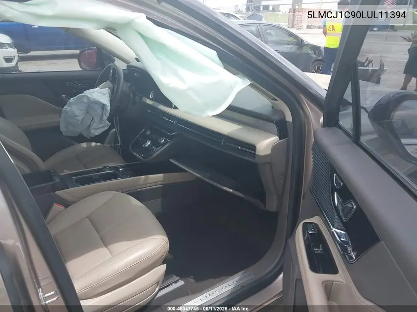 2020 Lincoln Corsair Standard VIN: 5LMCJ1C90LUL11394 Lot: 45347745