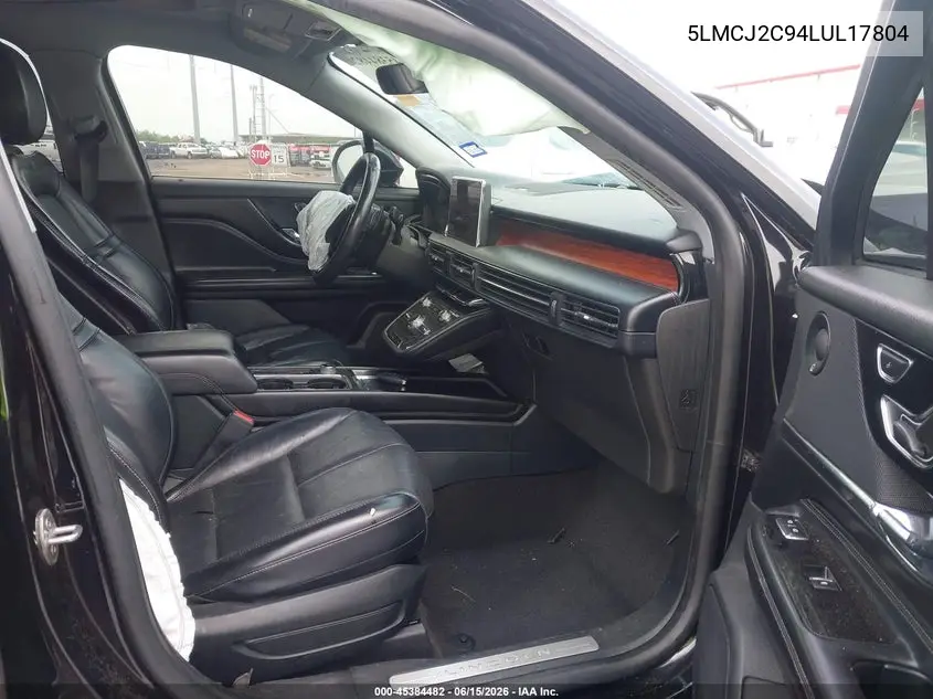 2020 Lincoln Corsair Reserve VIN: 5LMCJ2C94LUL17804 Lot: 45384482