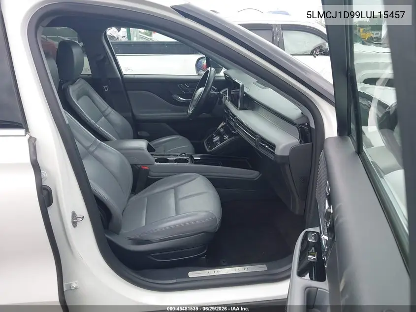 2020 Lincoln Corsair Standard VIN: 5LMCJ1D99LUL15457 Lot: 45481539
