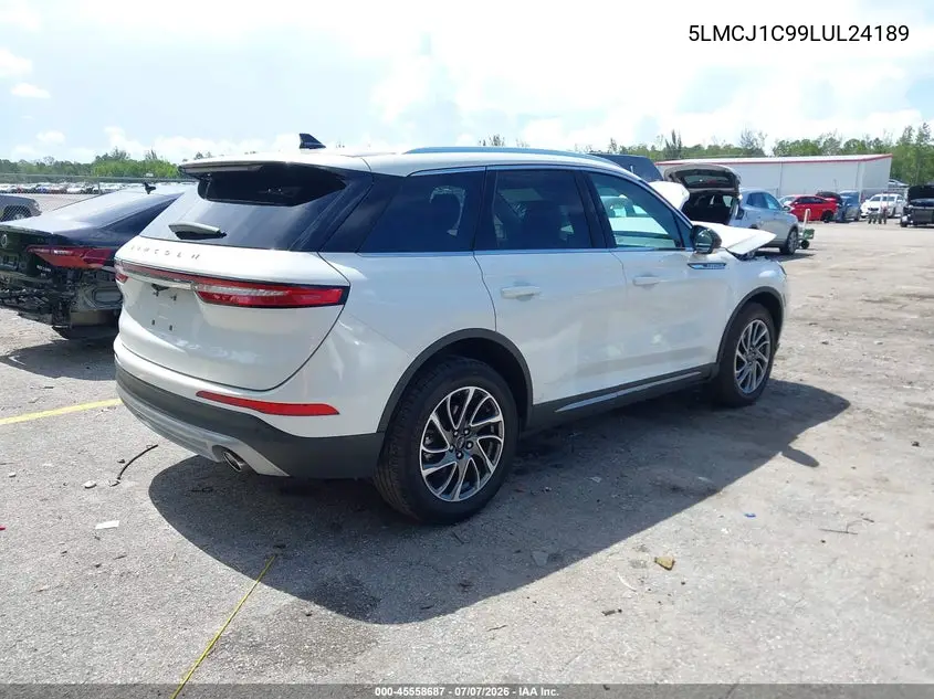 2020 Lincoln Corsair Standard VIN: 5LMCJ1C99LUL24189 Lot: 45558687