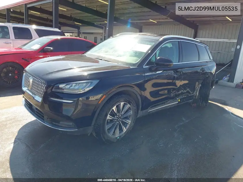 2021 Lincoln Corsair Reserve VIN: 5LMCJ2D99MUL05535 Lot: 44846816