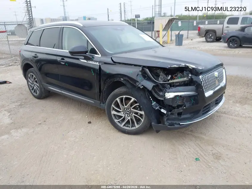 2021 Lincoln Corsair Standard VIN: 5LMCJ1C93MUL23220 Lot: 44975298