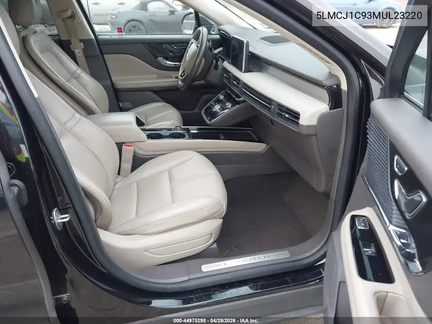2021 Lincoln Corsair Standard VIN: 5LMCJ1C93MUL23220 Lot: 44975298