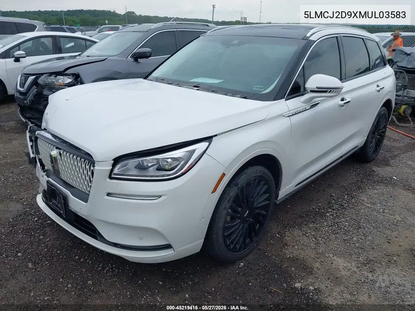 2021 Lincoln Corsair Reserve VIN: 5LMCJ2D9XMUL03583 Lot: 45219416