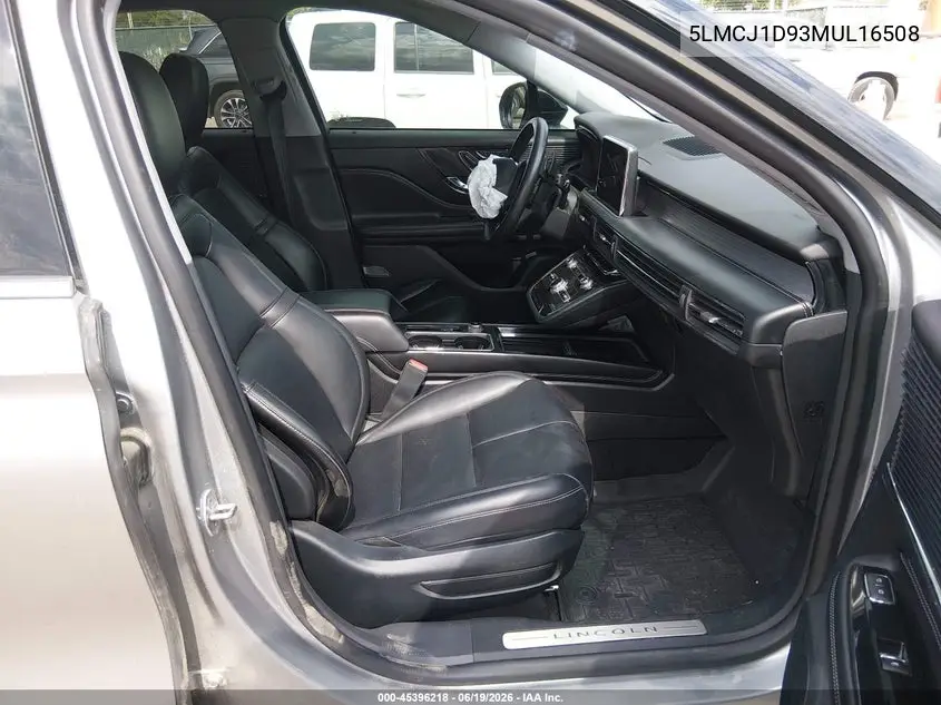 2021 Lincoln Corsair Standard VIN: 5LMCJ1D93MUL16508 Lot: 45396218