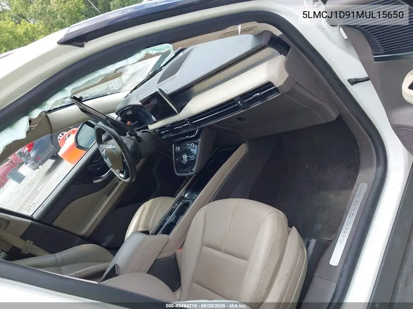 2021 Lincoln Corsair Standard VIN: 5LMCJ1D91MUL15650 Lot: 45494215