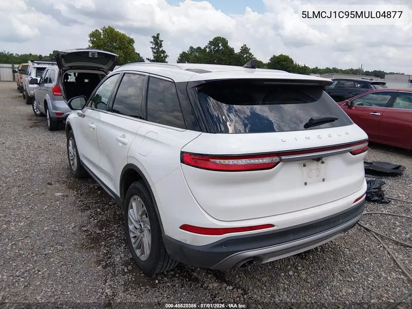 2021 Lincoln Corsair Standard VIN: 5LMCJ1C95MUL04877 Lot: 45520386