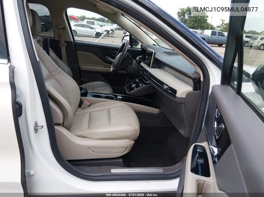 2021 Lincoln Corsair Standard VIN: 5LMCJ1C95MUL04877 Lot: 45520386