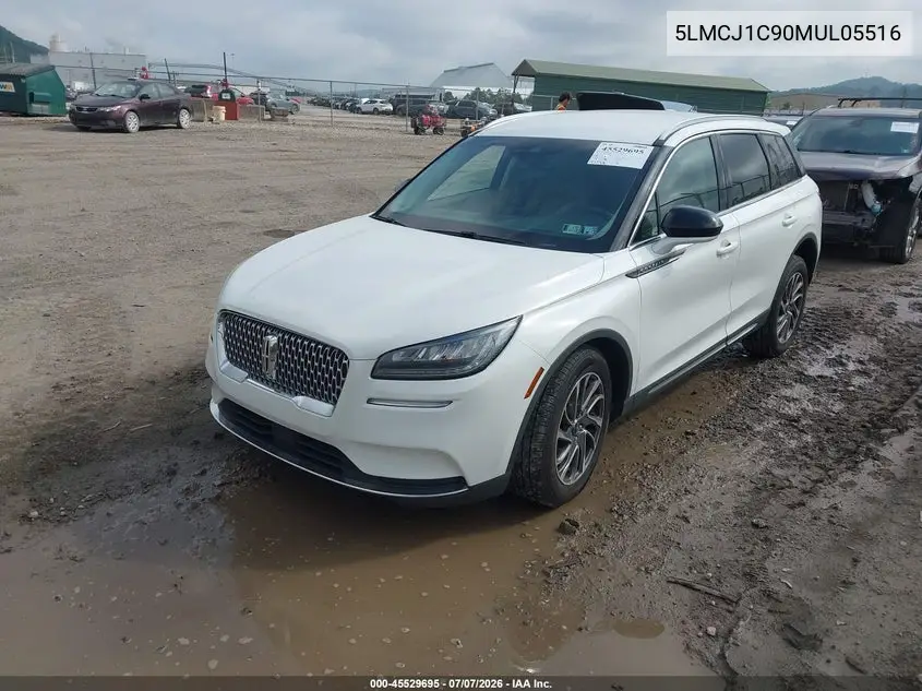 2021 Lincoln Corsair Standard VIN: 5LMCJ1C90MUL05516 Lot: 45529695