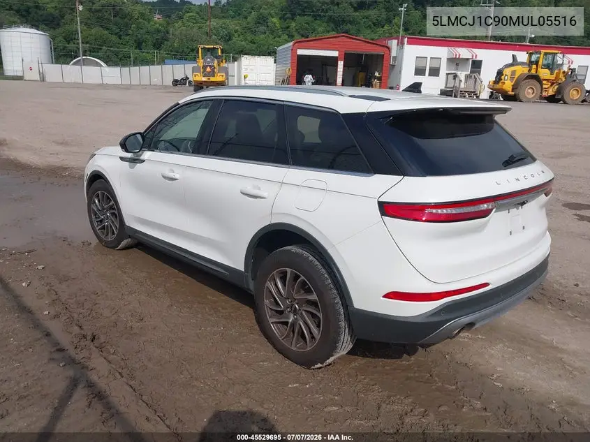 2021 Lincoln Corsair Standard VIN: 5LMCJ1C90MUL05516 Lot: 45529695