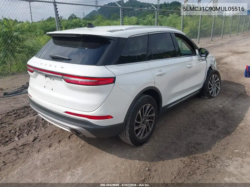 2021 Lincoln Corsair Standard VIN: 5LMCJ1C90MUL05516 Lot: 45529695
