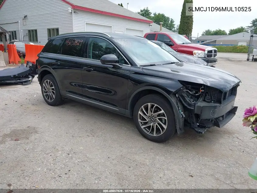 2021 Lincoln Corsair Standard VIN: 5LMCJ1D96MUL10525 Lot: 45657829