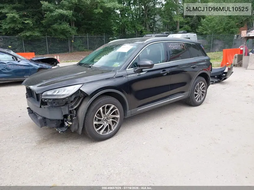2021 Lincoln Corsair Standard VIN: 5LMCJ1D96MUL10525 Lot: 45657829