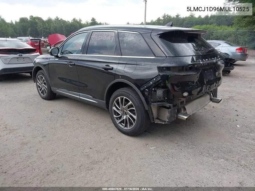 2021 Lincoln Corsair Standard VIN: 5LMCJ1D96MUL10525 Lot: 45657829