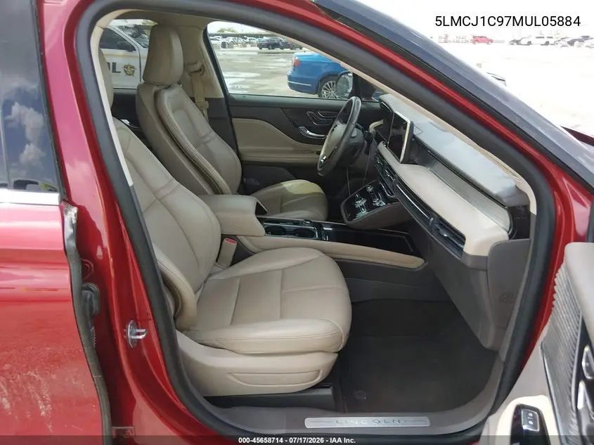2021 Lincoln Corsair Standard VIN: 5LMCJ1C97MUL05884 Lot: 45658714