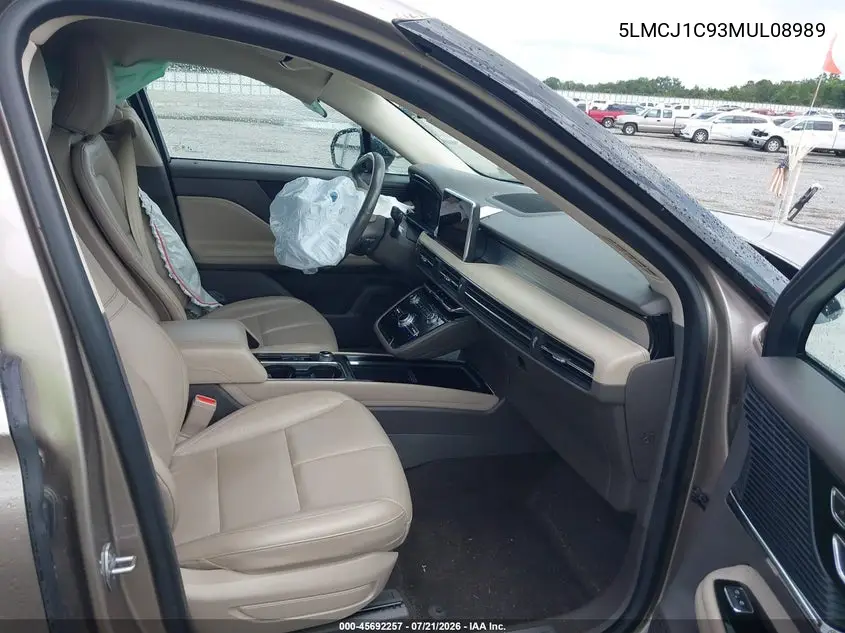 2021 Lincoln Corsair Standard VIN: 5LMCJ1C93MUL08989 Lot: 45692257