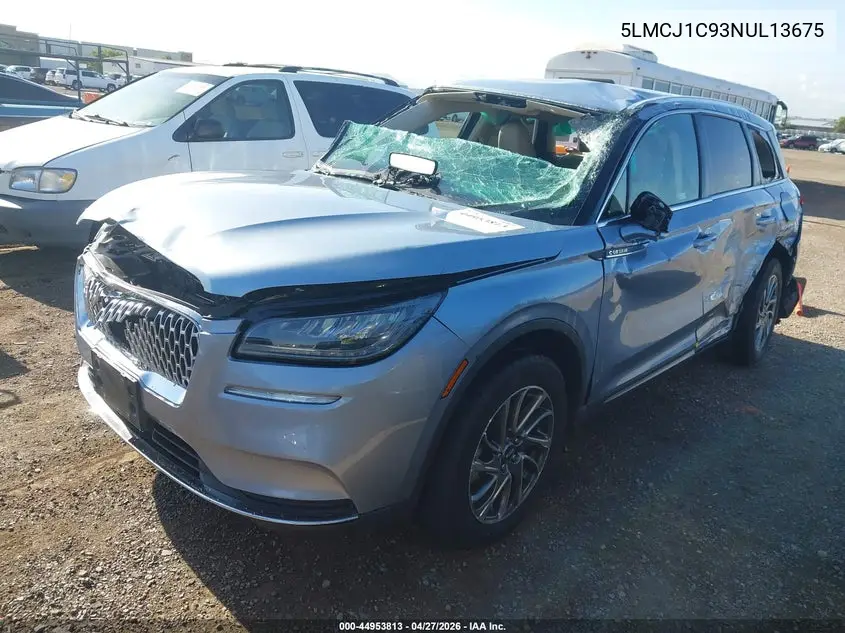 2022 Lincoln Corsair Standard VIN: 5LMCJ1C93NUL13675 Lot: 44953813