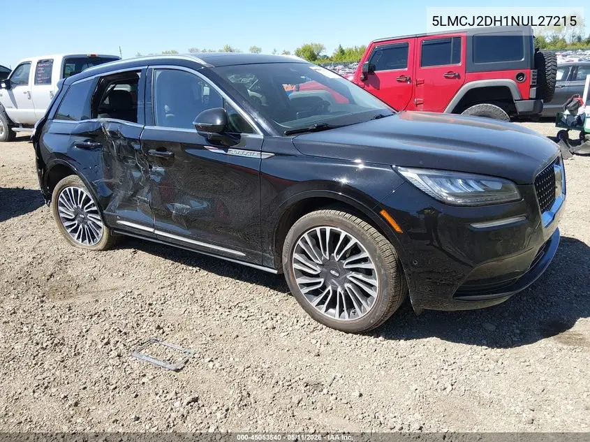 2022 Lincoln Corsair Reserve VIN: 5LMCJ2DH1NUL27215 Lot: 45053540